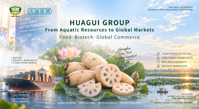 Huagui Group: A Global Player Across Two RMB100-Billion Aquatic Markets, as Honghu Lotus Root Ranks No. 1 in Antioxidant Content - Alvinology
