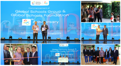 Correcting and Replacing: Global Schools Group Marks 25th Anniversary with S$100,000 Multi-Organisation Community Support - Alvinology