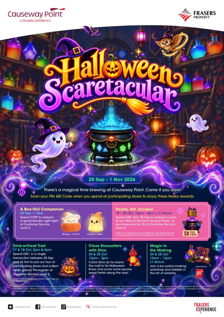 Causeway Point and Century Square Bring Back Halloween Scaretacular With Glowing Family Fun - Alvinology