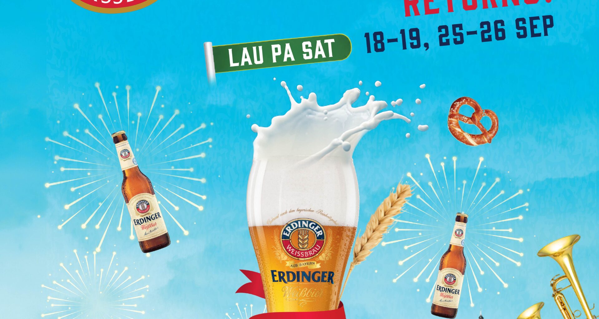 ERDINGER Takes Over Lau Pa Sat for Two Weekends of Bavarian Oktoberfest Celebrations - Alvinology