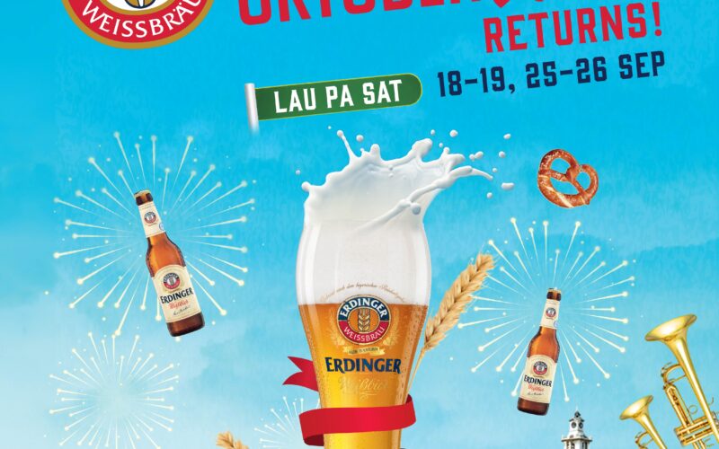 ERDINGER Takes Over Lau Pa Sat for Two Weekends of Bavarian Oktoberfest Celebrations - Alvinology