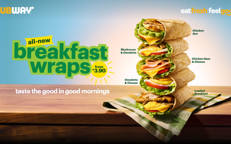 Subway Singapore Adds Five New Breakfast Wraps for Better Morning Starts - Alvinology