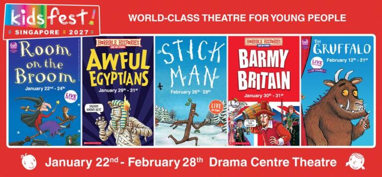 KidsFest! Returns to Singapore in 2027 With Five Shows for Young Audiences - Alvinology