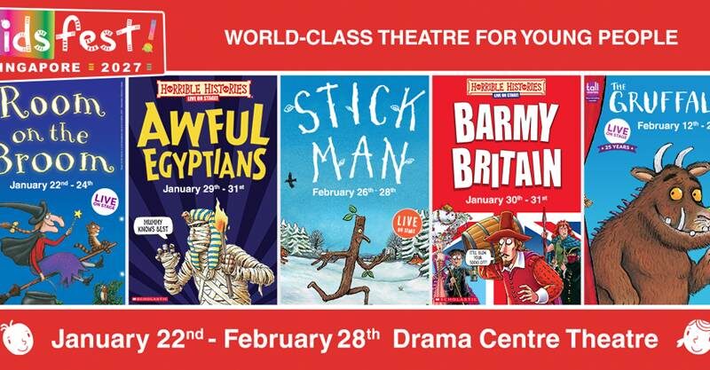 KidsFest! Returns to Singapore in 2027 With Five Shows for Young Audiences - Alvinology