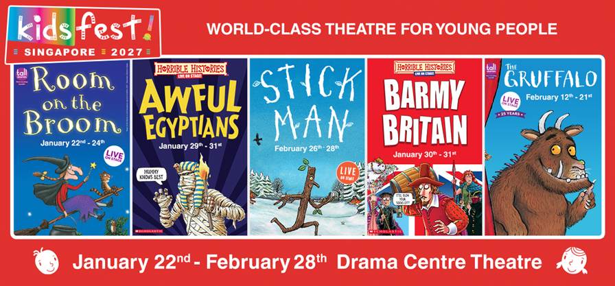 KidsFest! Returns to Singapore in 2027 With Five Shows for Young Audiences - Alvinology