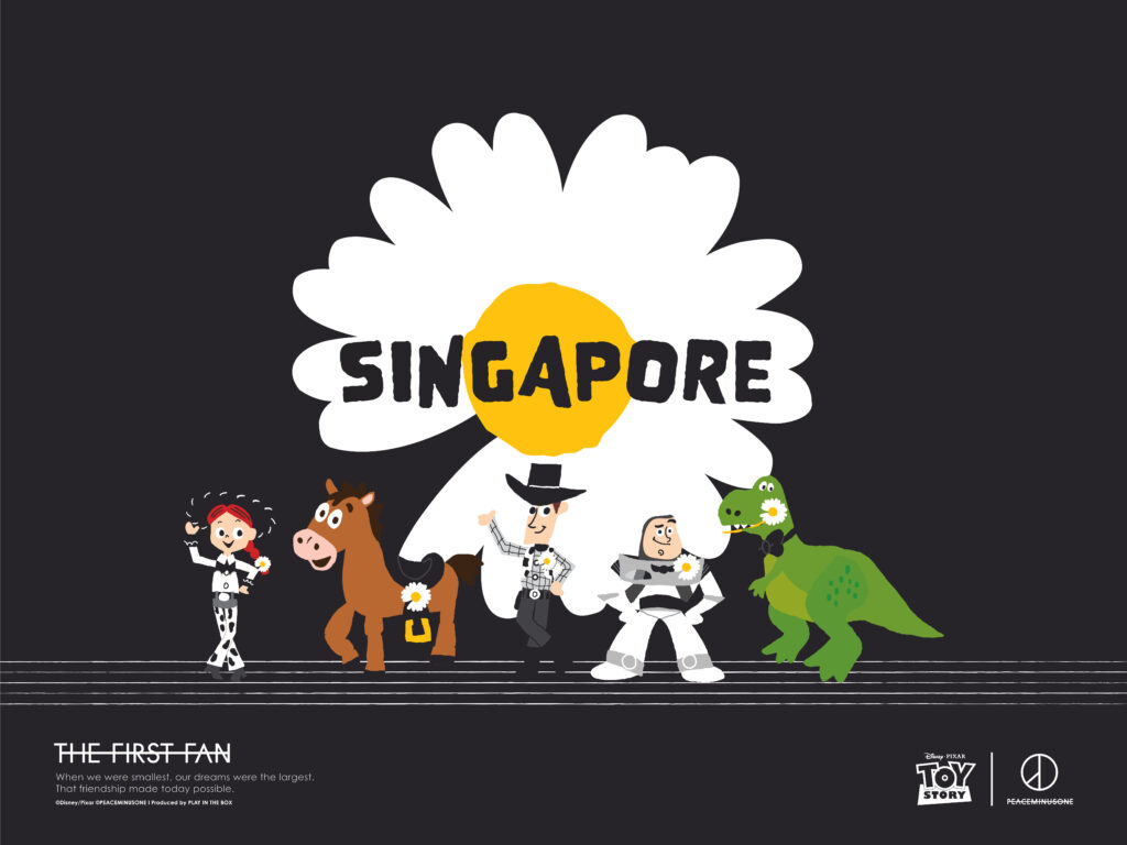 Toy Story and PEACEMINUSONE Collaboration to Make Southeast Asian Debut in Singapore - Alvinology