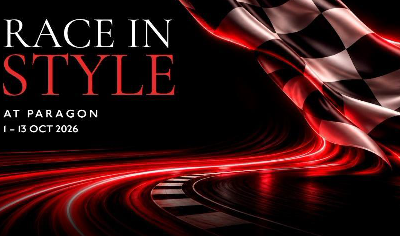 Paragon Brings Formula 1 Fashion and Exclusive Rewards to Orchard Road This October - Alvinology