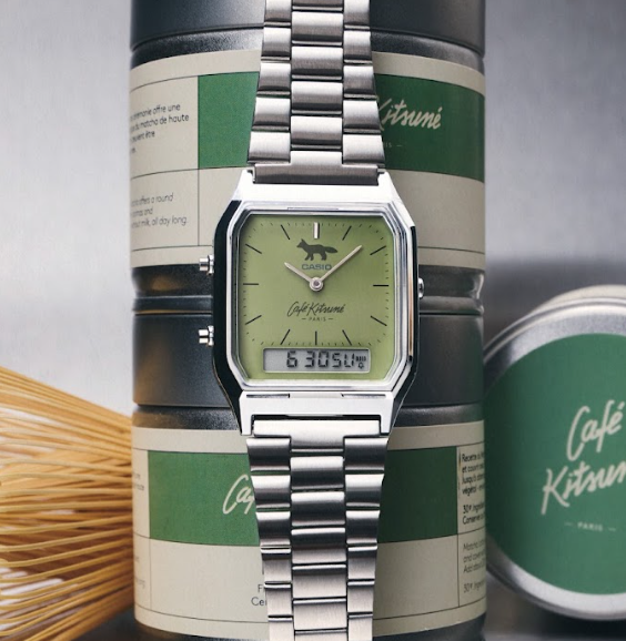Your Matcha Order Just Got A Matching Limited-Edition Watch At Café Kitsuné - Alvinology