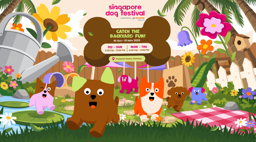 Singapore Dog Festival Returns to Sentosa with Giant Playscape and Halloween Parade - Alvinology