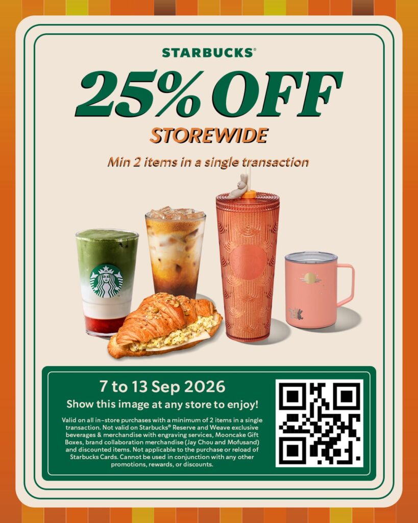 Sip, Stamp and Explore: Starbucks Singapore Turns Coffee Runs Into a Citywide Adventure - Alvinology