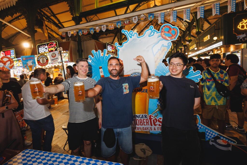 ERDINGER Takes Over Lau Pa Sat for Two Weekends of Bavarian Oktoberfest Celebrations - Alvinology