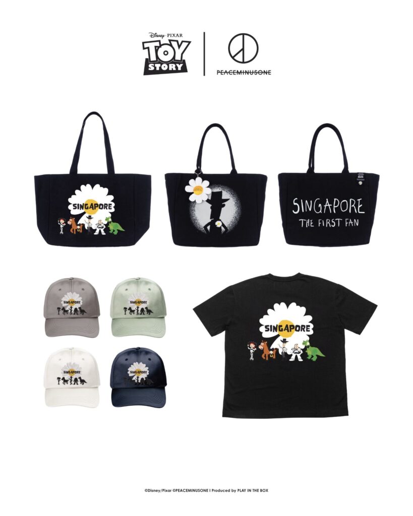 PEACEMINUSONE x Toy Story Pop-Up Gets Singapore Exclusive Merchandise - Alvinology