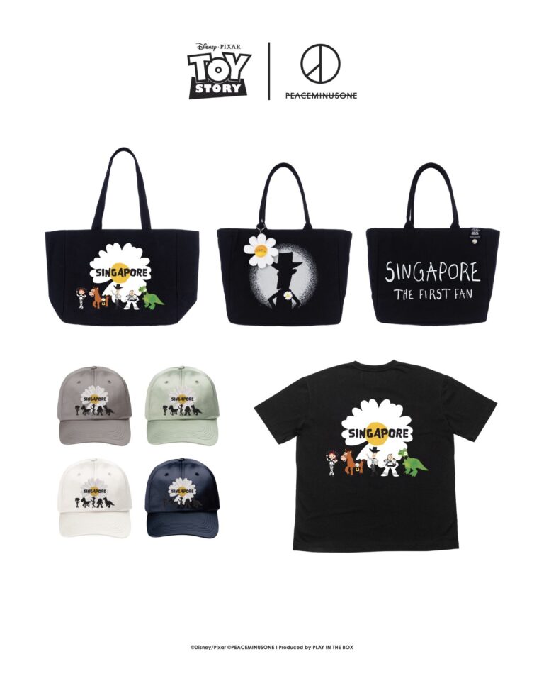 PEACEMINUSONE x Toy Story Pop-Up Gets Singapore Exclusive Merchandise - Alvinology