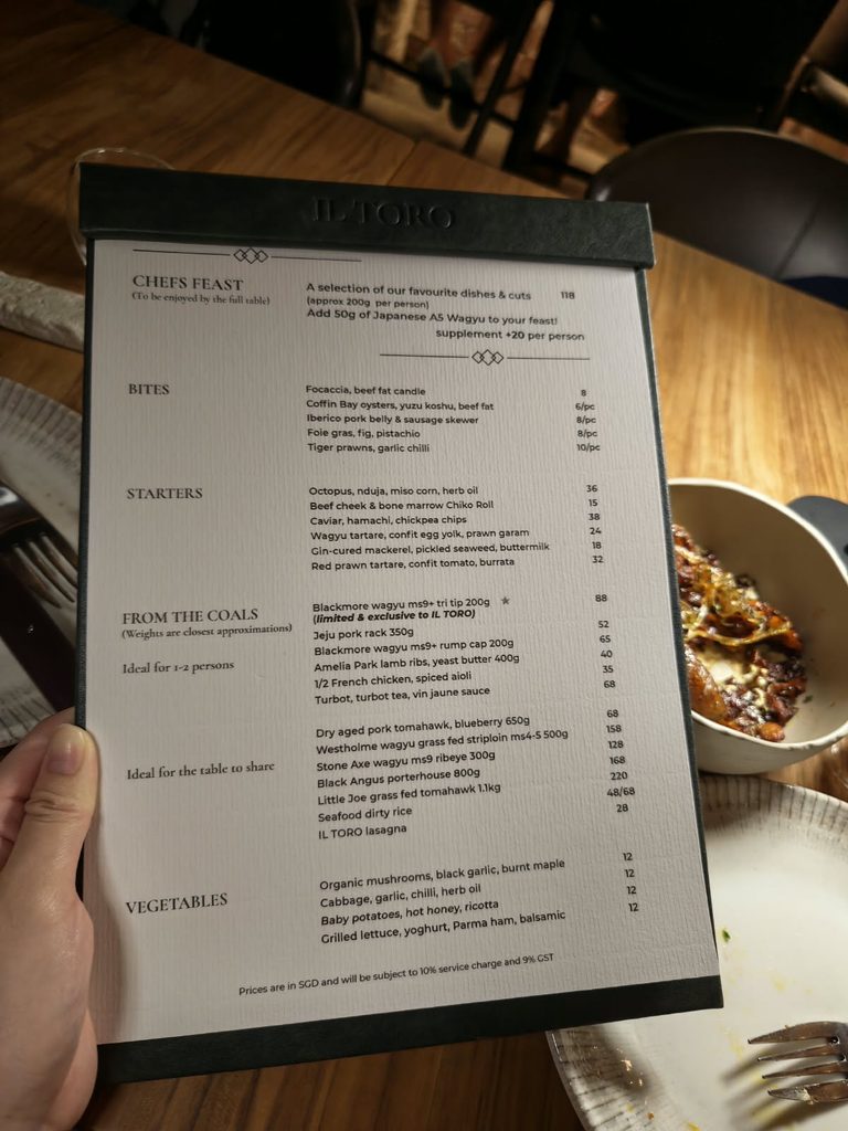 [Review] From Beef Fat Candles to MS9+ Wagyu, Il Toro Makes Woodfire Dining a Show - Alvinology