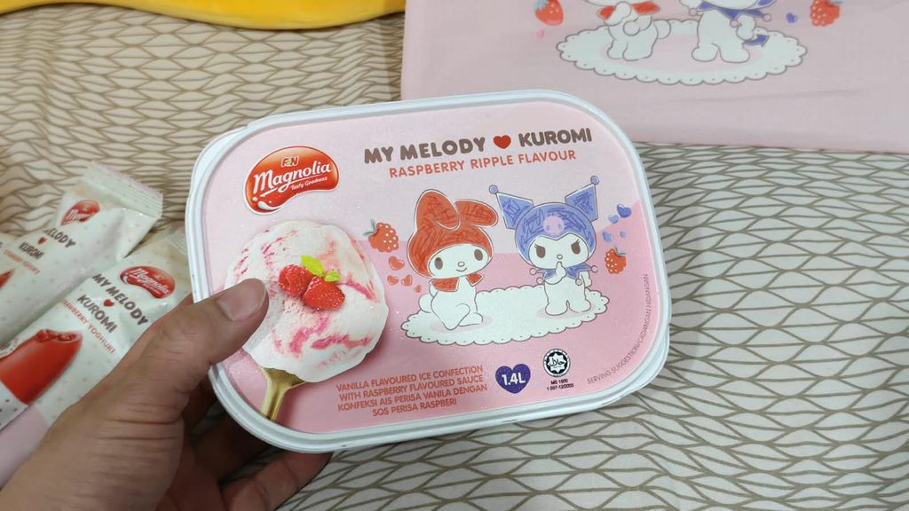 F&N MAGNOLIA teams up with My Melody and Kuromi for New Strawberry Yoghurt Ice Treat - Alvinology