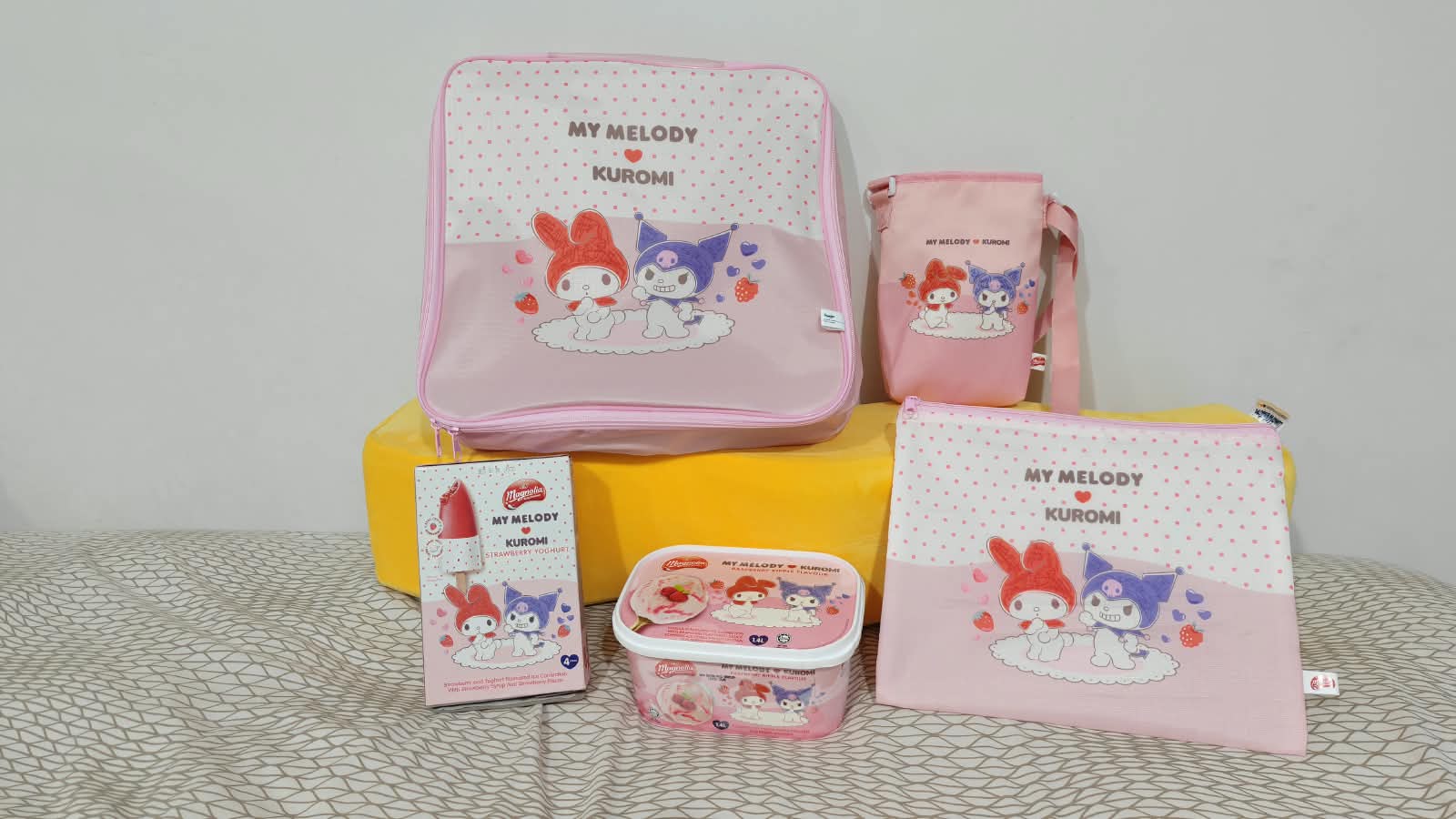 F&N MAGNOLIA teams up with My Melody and Kuromi for New Strawberry Yoghurt Ice Treat - Alvinology