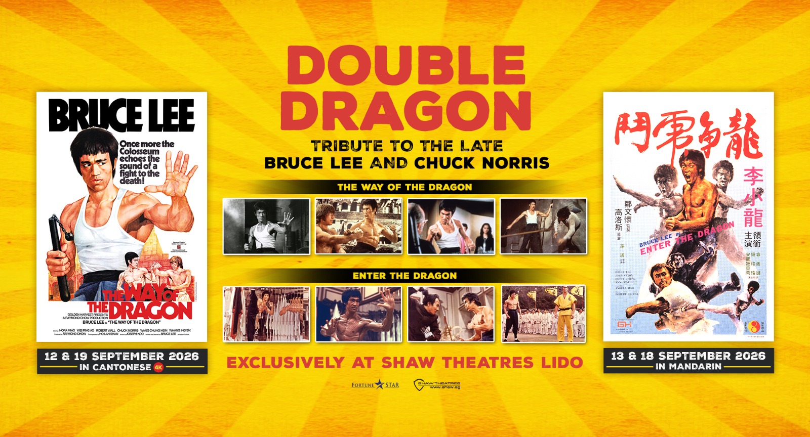 Bruce Lee Returns to the Big Screen in 4K as Hong Kong Film Gala Celebrates the Golden Age of Cinema - Alvinology