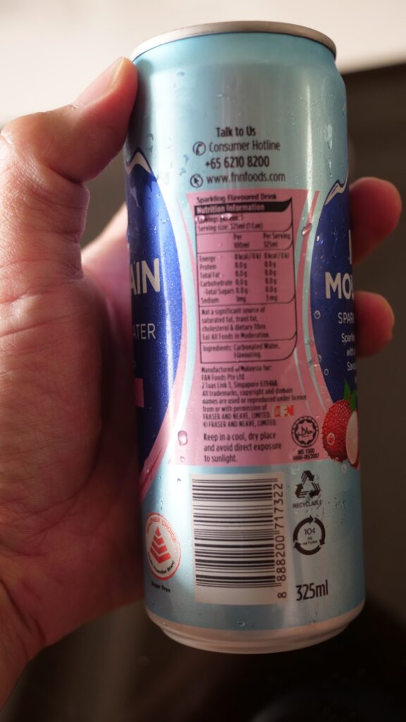 ICE MOUNTAIN Brings Back Popular Lychee Sparkling Water with Zero Sugar and Calories - Alvinology