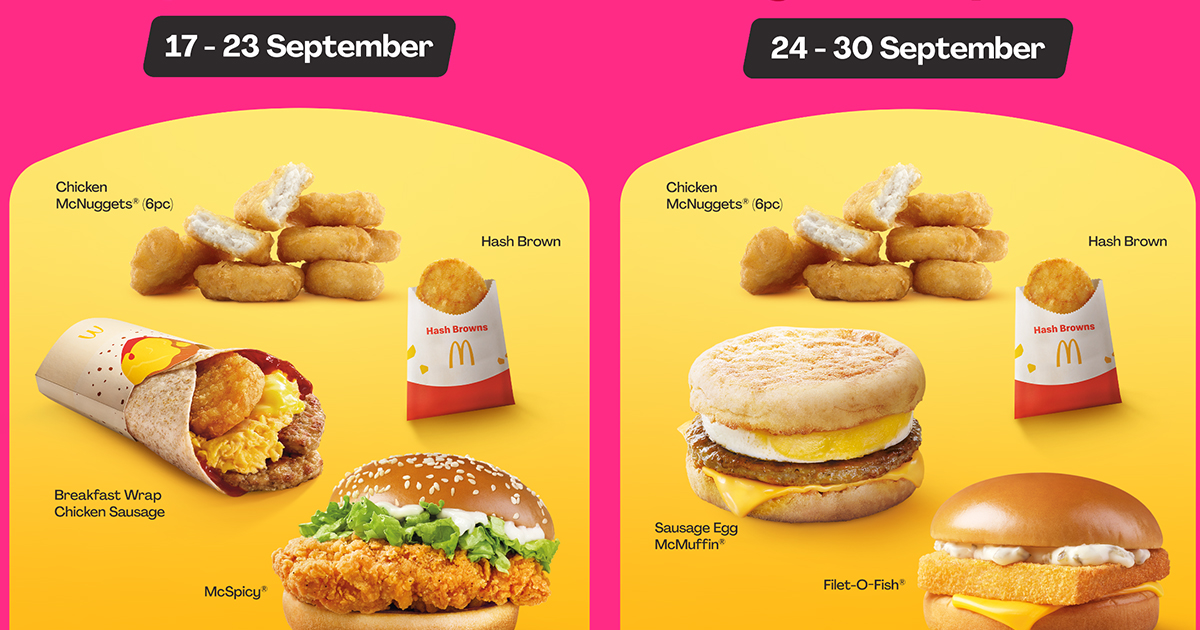 McDonald’s 1-for-1 Deals Are Available Now on foodpanda - Alvinology
