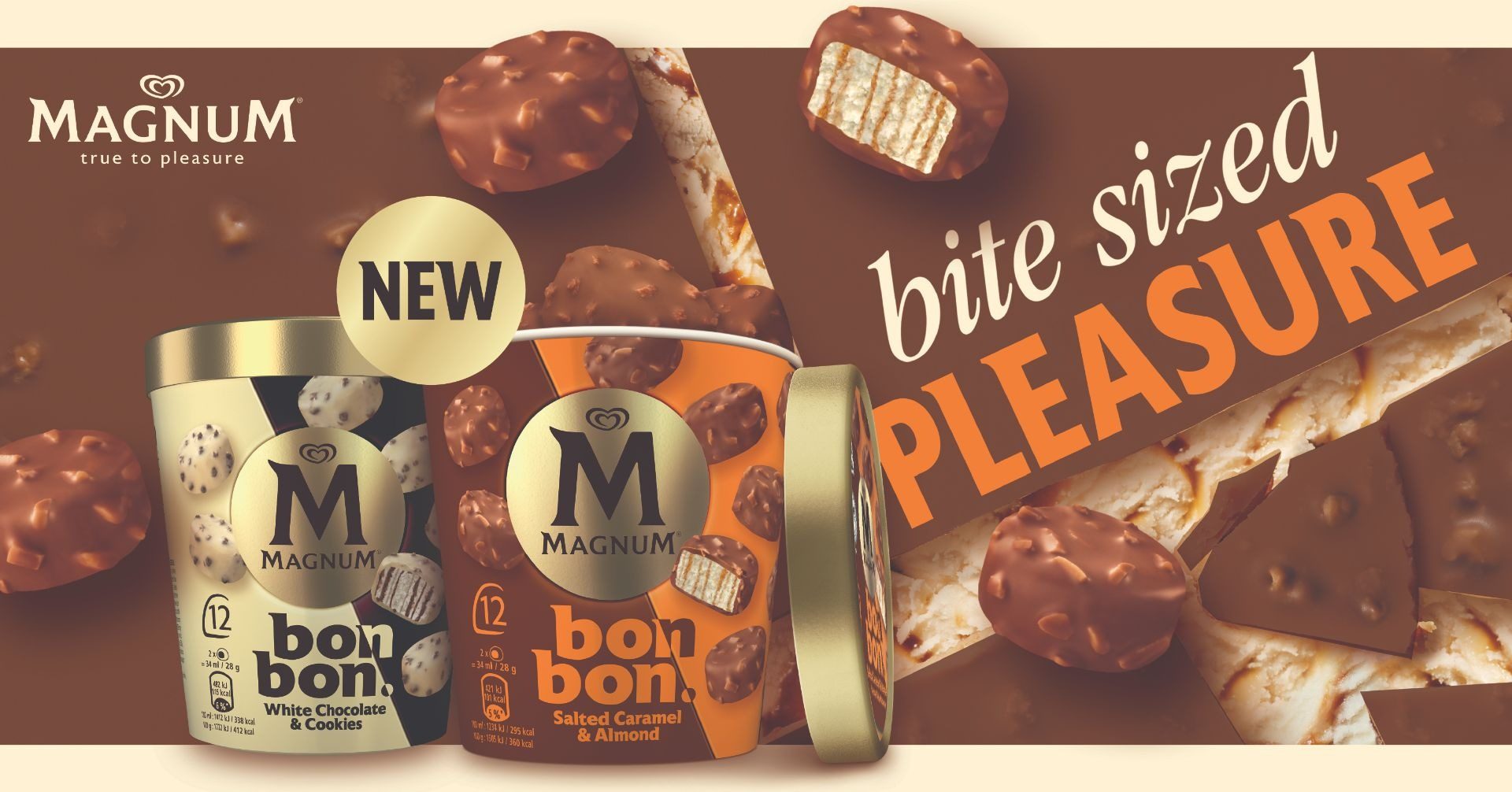 Magnum Launches Bite-Sized Bonbon Ice Cream in Two New Flavours - Alvinology
