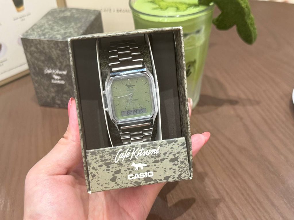 Your Matcha Order Just Got A Matching Limited-Edition Watch At Café Kitsuné Your Matcha Order Just Got A Matching Limited-Edition Watch At Café Kitsuné - Alvinology