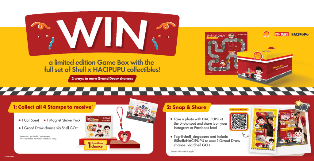 Shell Singapore and POP MART Bring HACIPUPU to Life With Little Racer Grand Prix Adventure - Alvinology