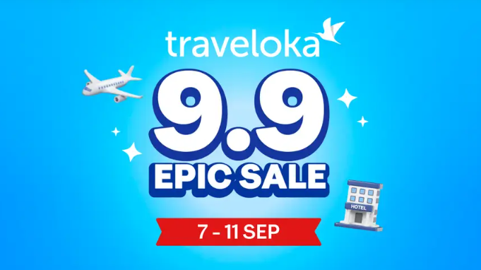 Traveloka 9.9 Epic Sale Brings Major Travel Deals Across Eight Markets Traveloka 9.9 Epic Sale Brings Major Travel Deals Across Eight Markets - Alvinology