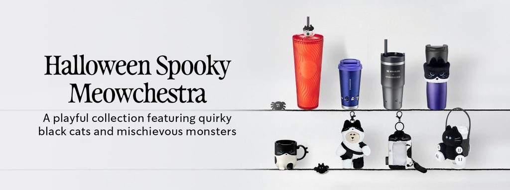 Starbucks Singapore Launches Spooky Meowchestra Halloween Collection With Cat Themed Tumblers - Alvinology