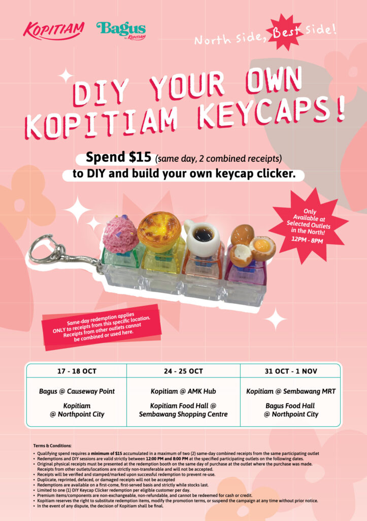 Kopitiam Turns Singapore’s Neighbourhood Makan Run into a Food Trail with Collectible Merchandise - Alvinology