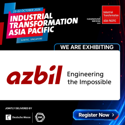 Azbil to Present Automation Solutions as a Platinum Partner at Industrial Transformation ASIA-PACIFIC 2026 - Alvinology
