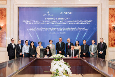 Vingroup And Alstom Sign Technology License Agreement To Develop Hanoi’s Next-Generation Urban Rail Network - Alvinology