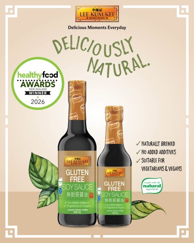 Lee Kum Kee Gluten Free Soy Sauce Wins Healthy Food Guide 2026 Award - Alvinology