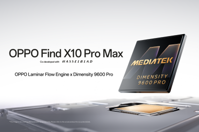 OPPO Find X10 Pro Max to Debut Globally with MediaTek’s 2nm Flagship Dimensity 9600 Pro - Alvinology