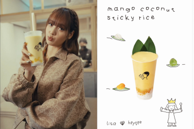 LISA and heytea Launch Global Collaboration Featuring Mango Coconut Sticky Rice Drink - Alvinology