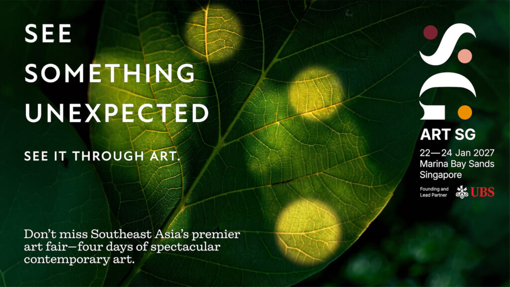 ART SG and S.E.A. Focus Return to Singapore Art Week in January 2027 - Alvinology
