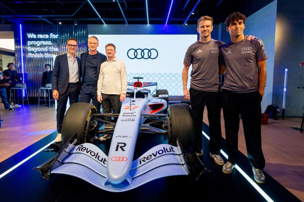 Audi Revolut F1 Team Unveils Singapore-Inspired R26 Livery Ahead of Grand Prix Debut - Alvinology