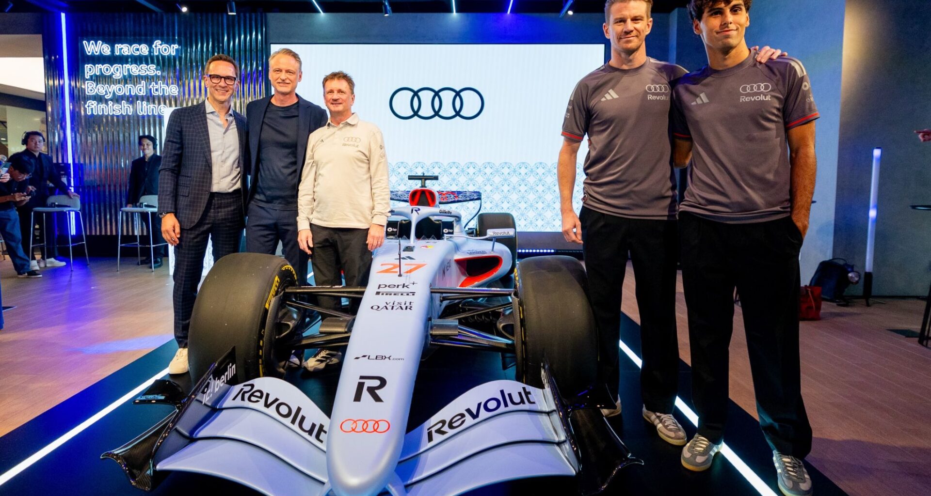 Audi Revolut F1 Team Unveils Singapore-Inspired R26 Livery Ahead of Grand Prix Debut - Alvinology