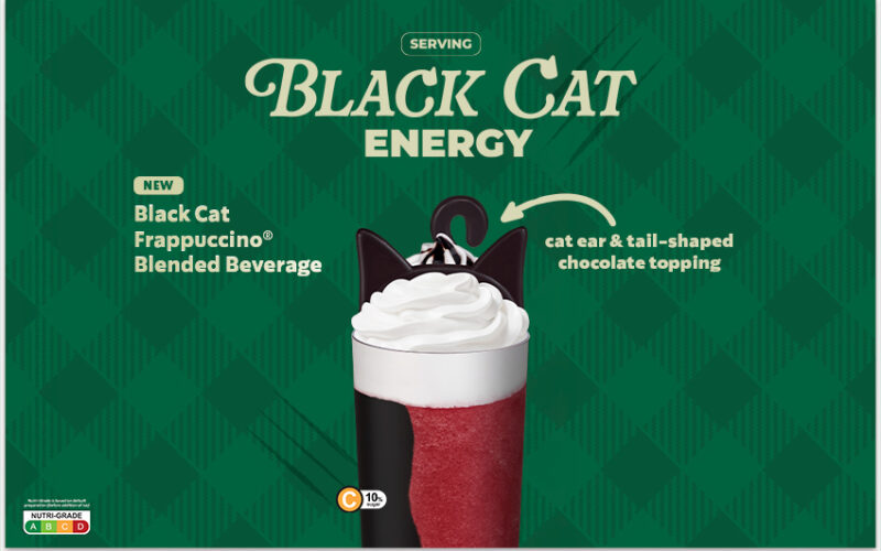 Starbucks Singapore Welcomes Halloween with Black Cat Frappuccino and Spooky Cat Collectibles - Alvinology