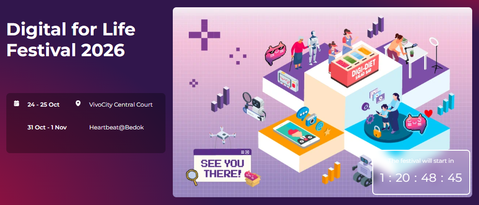Digital for Life Festival 2026 Returns to Singapore with Meta Glasses Demos and Family Activities Digital for Life Festival 2026 Returns to Singapore with Meta Glasses Demos and Family Activities - Alvinology