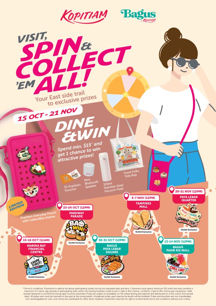 Kopitiam Turns Singapore’s Neighbourhood Makan Run into a Food Trail with Collectible Merchandise - Alvinology