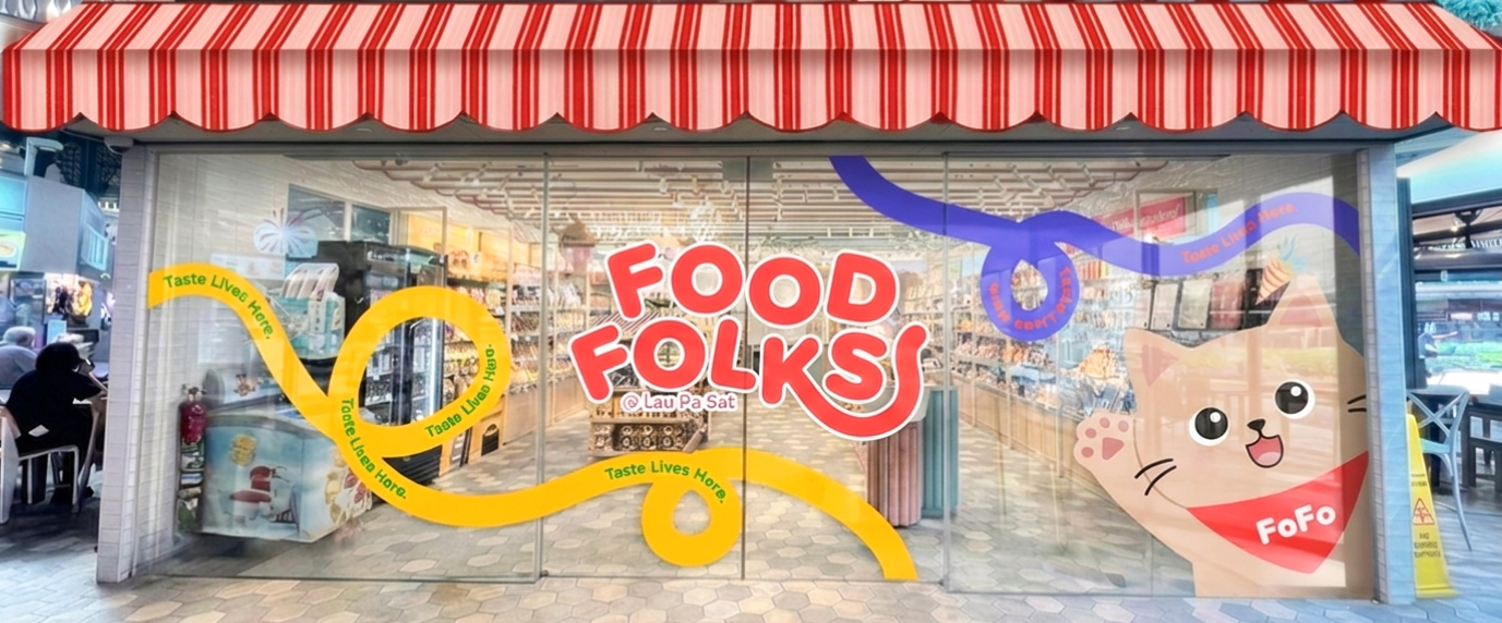 Food Folks @ Lau Pa Sat Gets a Fresh New Look with Exclusive Local Treats, FoFo Merchandise and Launch Rewards - Alvinology