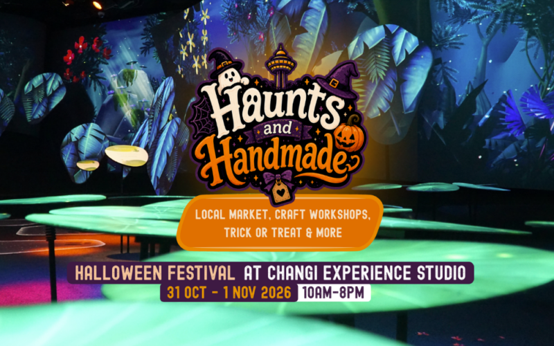 Haunts & Handmade: Changi Experience Studio at Jewel to Host Halloween Festival with 35 Local Brands - Alvinology
