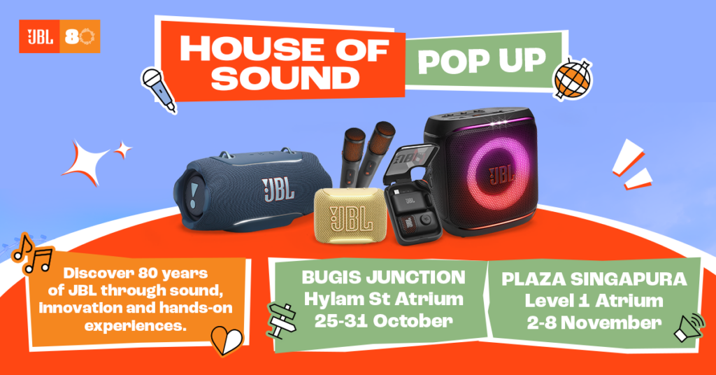 JBL Celebrates 80 Years with 11.11 Sale Offering Up to 20% Off Sitewide and Pop-Ups Across Singapore JBL Celebrates 80 Years with 11.11 Sale Offering Up to 20% Off Sitewide and Pop-Ups Across Singapore - Alvinology