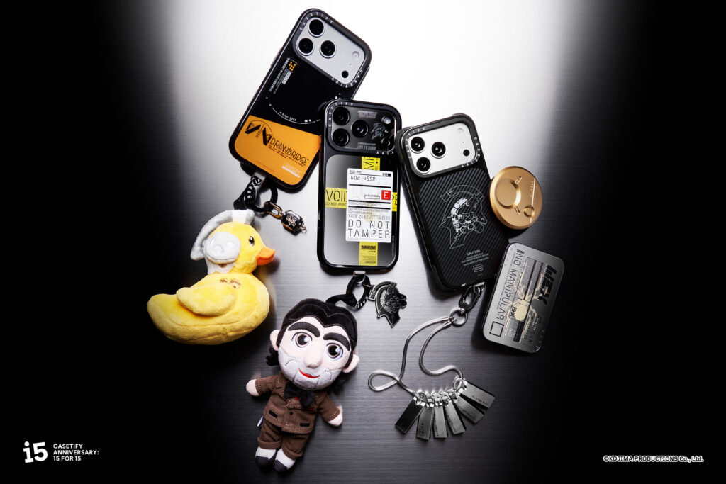 CASETiFY Teams Up with Hideo Kojima’s KOJIMA PRODUCTIONS for Anniversary Collection Launching 15 October - Alvinology