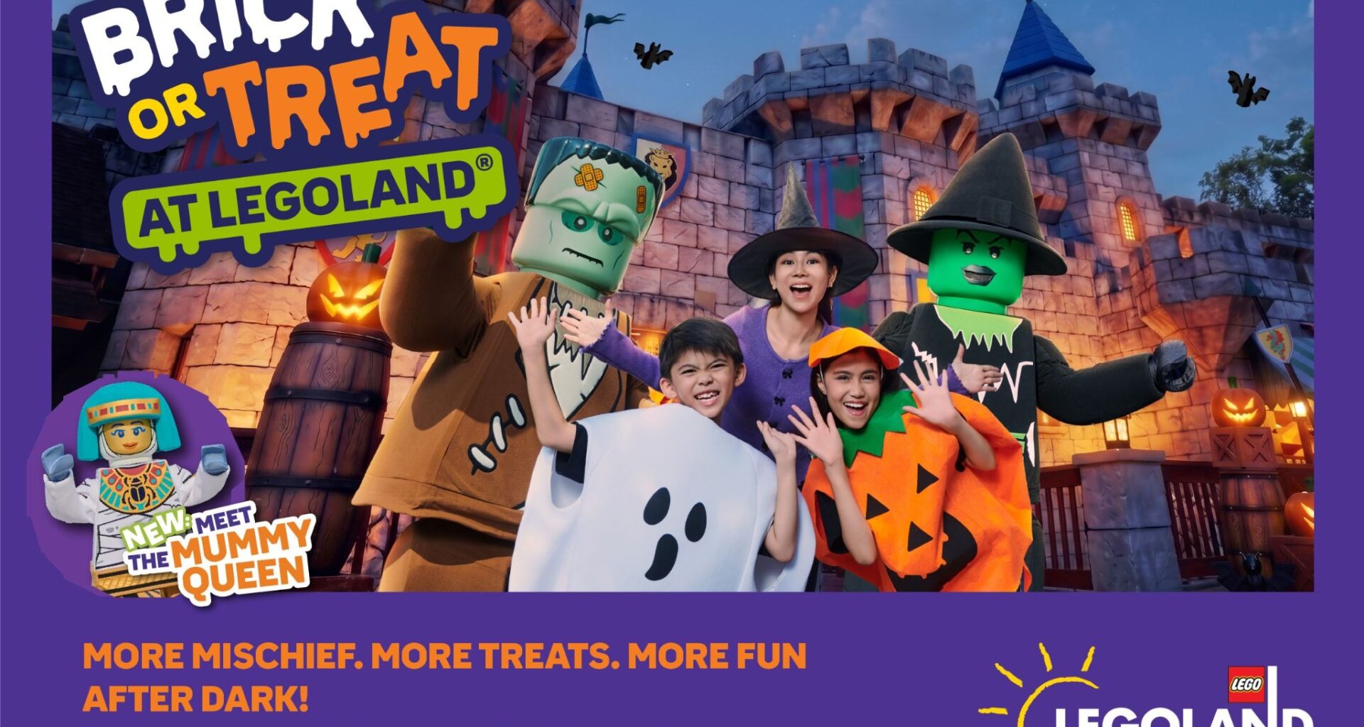 LEGOLAND Malaysia Brings New Mummy Queen and More Halloween Fun to Brick-or-Treat 2026 - Alvinology