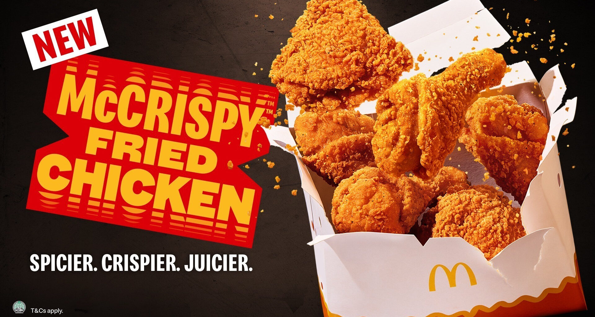 McDonald’s Singapore Launches New McCrispy Fried Chicken Recipe with More Crunch and a Spicier Kick - Alvinology