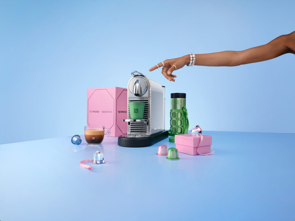 Nespresso Teams Up with Swarovski for Festive Coffee Collection, Crystal Ornaments and Limited-Edition Accessories - Alvinology