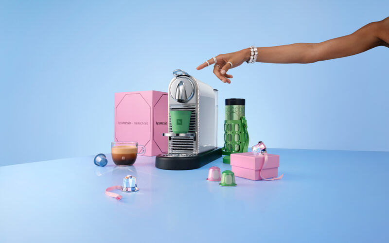 Nespresso Teams Up with Swarovski for Festive Coffee Collection, Crystal Ornaments and Limited-Edition Accessories - Alvinology