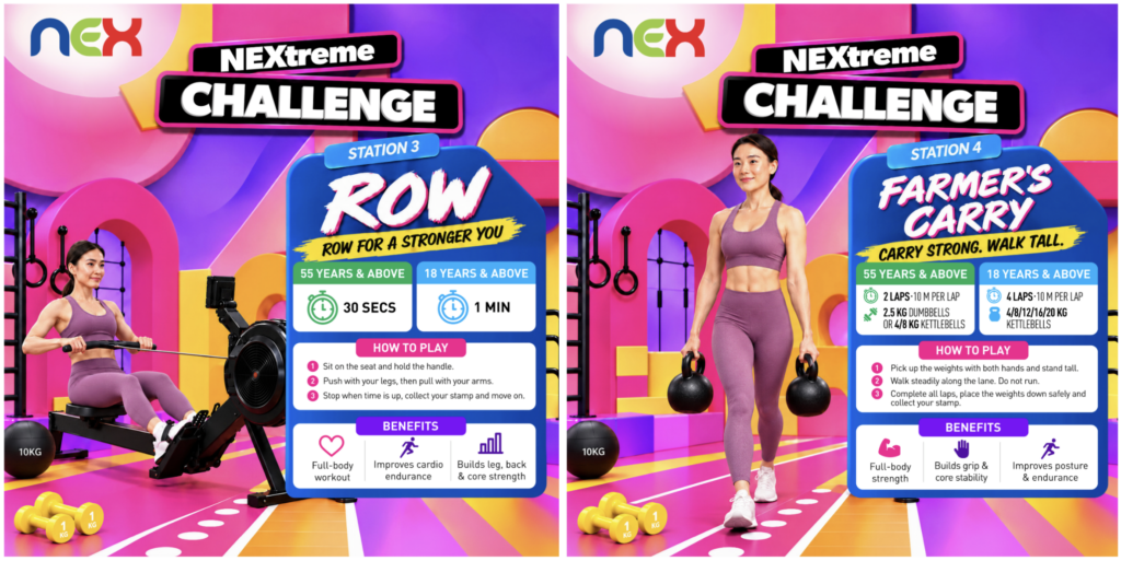 NEX Brings a Month of Fitness, Community Activities and Rewards This October - Alvinology