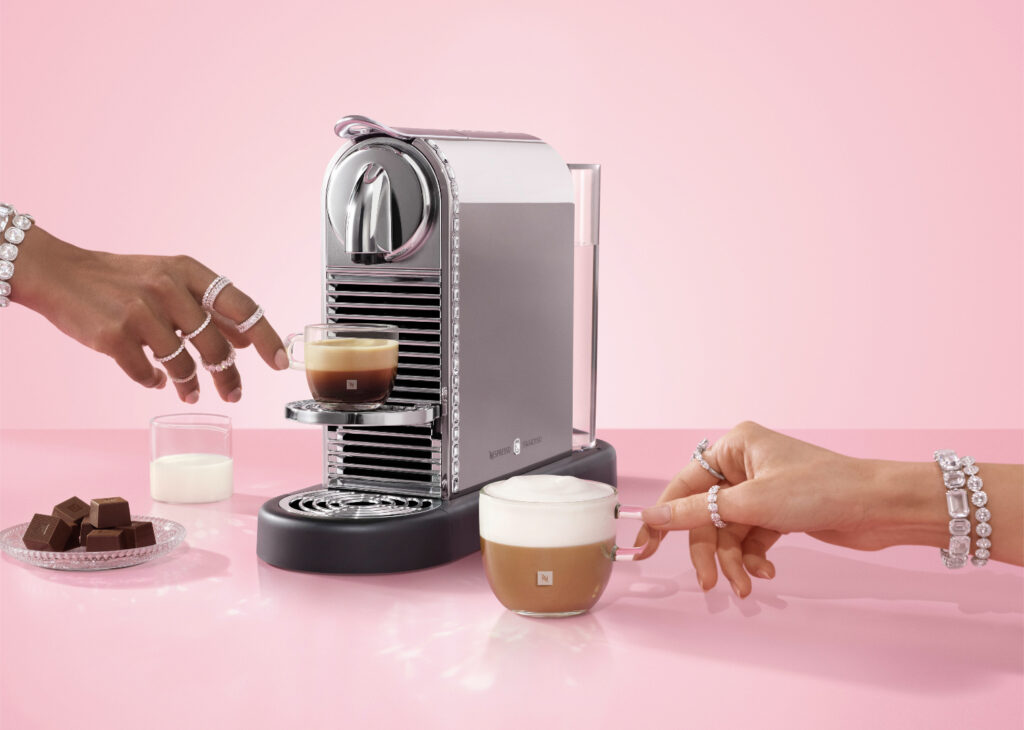 Nespresso Teams Up with Swarovski for Festive Coffee Collection, Crystal Ornaments and Limited-Edition Accessories - Alvinology